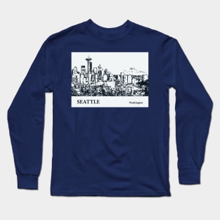 Seattle - Washington Long Sleeve T-Shirt